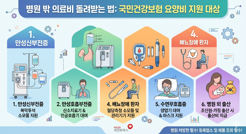 alt="국민건강보험 요양비 지원 제도"