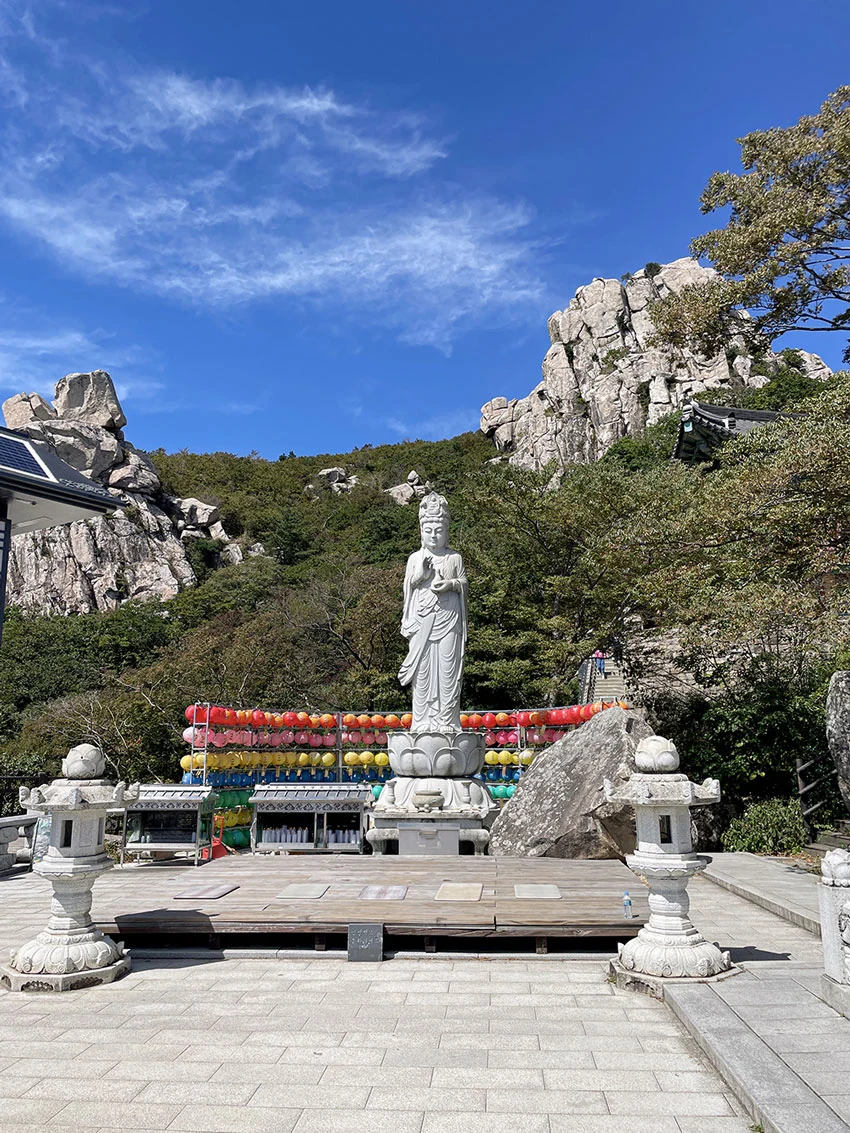 남해 금산 보리암 보살