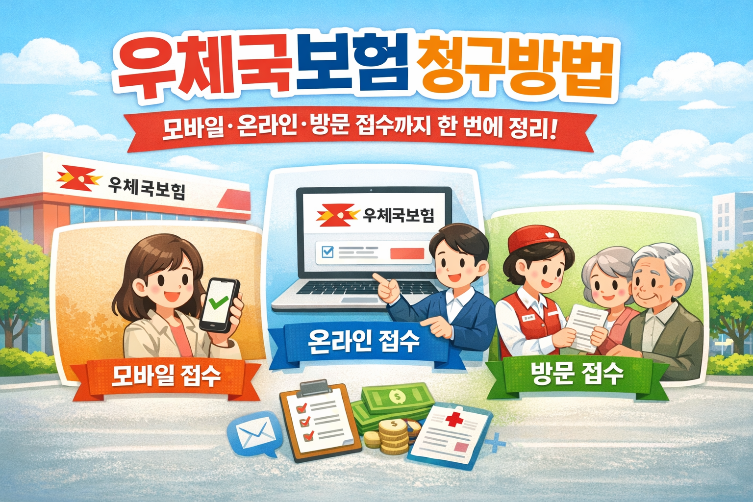 우체국보험 청구방법