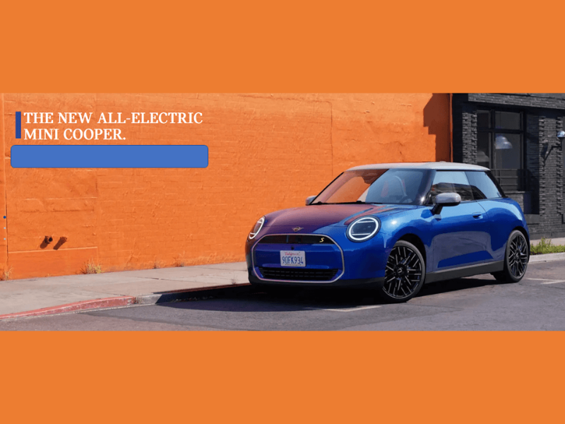 전기자동차 배터리 이상 감지 시 화재신고 시범사업 / MINI 쿠퍼