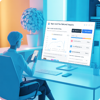 연말정산 환급금 조회 이미지