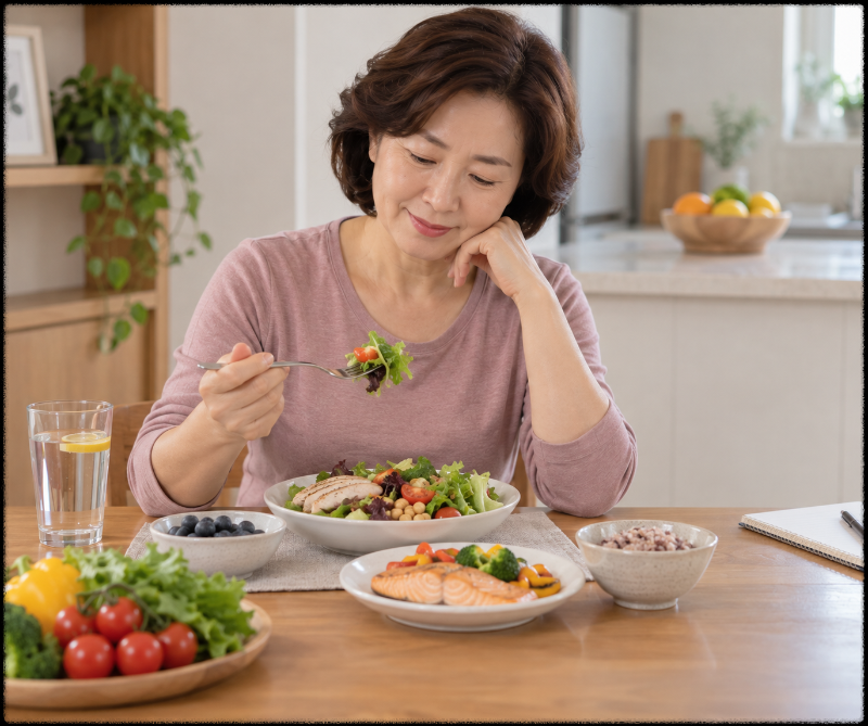 완경기에 체중이 느는 이유와 대사 변화 관리법