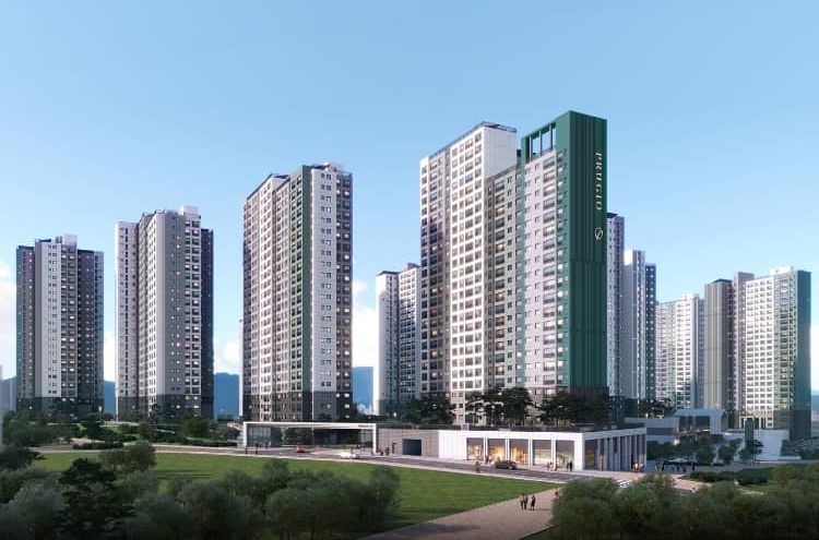 동탄 포레파크 자연& 푸르지오 단지 이미지