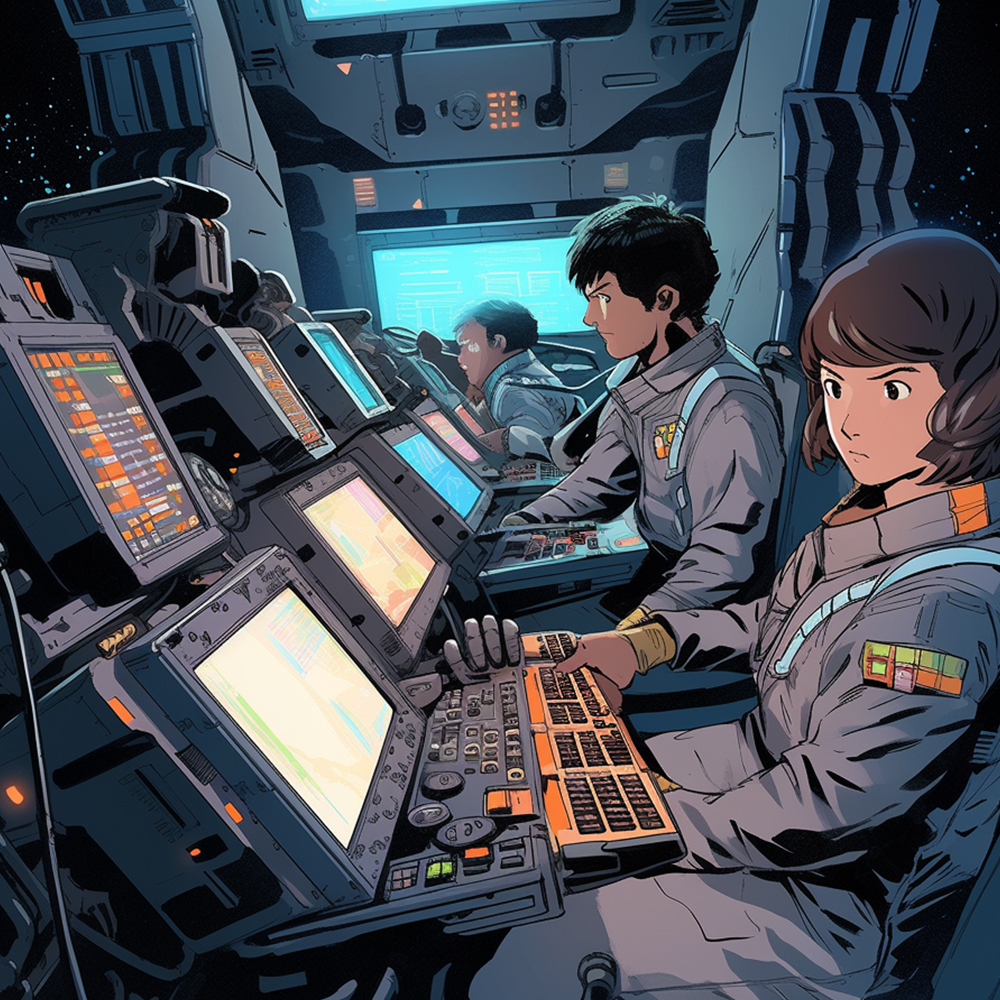 우주 비행선 꿈