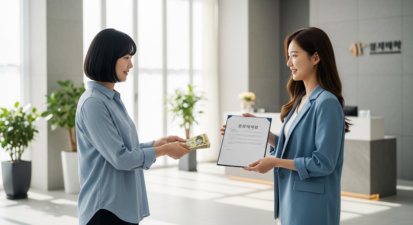 보증금 반환의 기준 시점은 언제인가요?