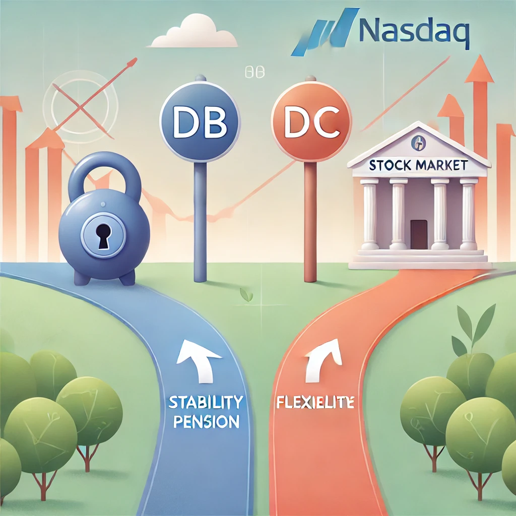미국 나스닥 증시 세일 시즌 - 퇴직연금, DB형에서 DC형으로 바꿔야 할까?