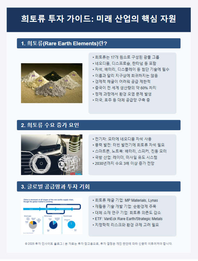 희토류 투자 가이드