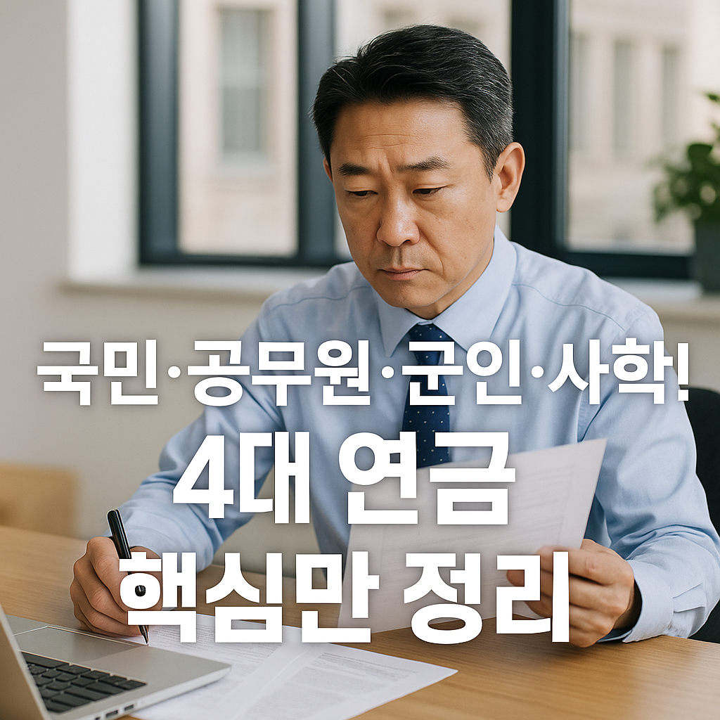 공적연금 핵심 정리