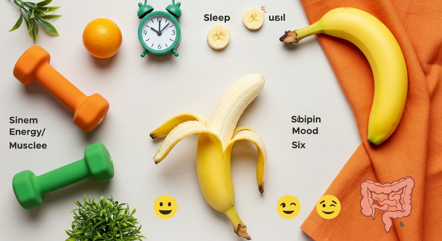 매일 먹는 바나나, 알고 먹으면 보약! 놀라운 효능과 꿀팁 대방출 🍌