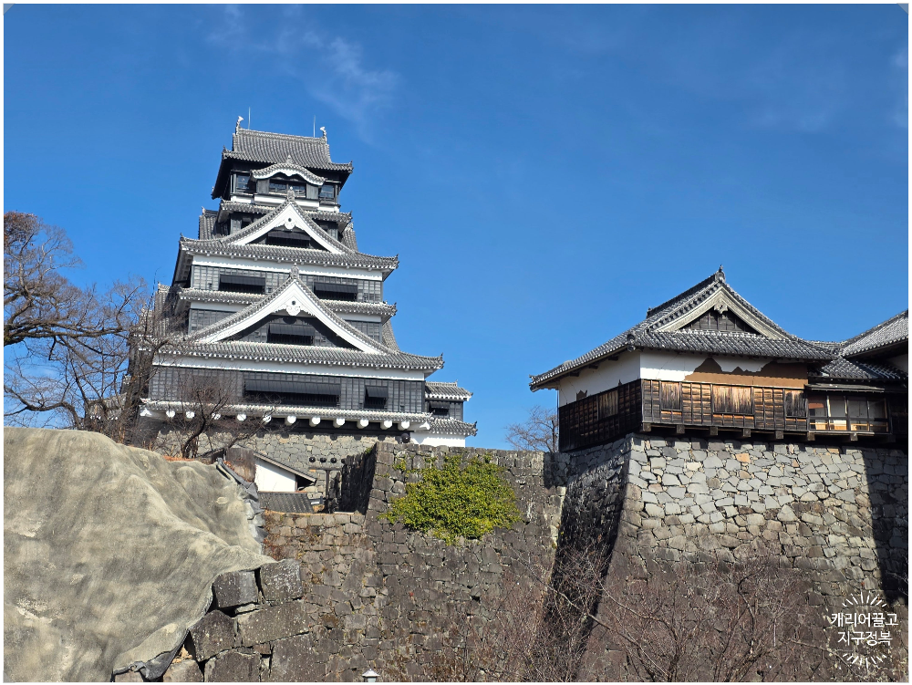 구마모토성 외부