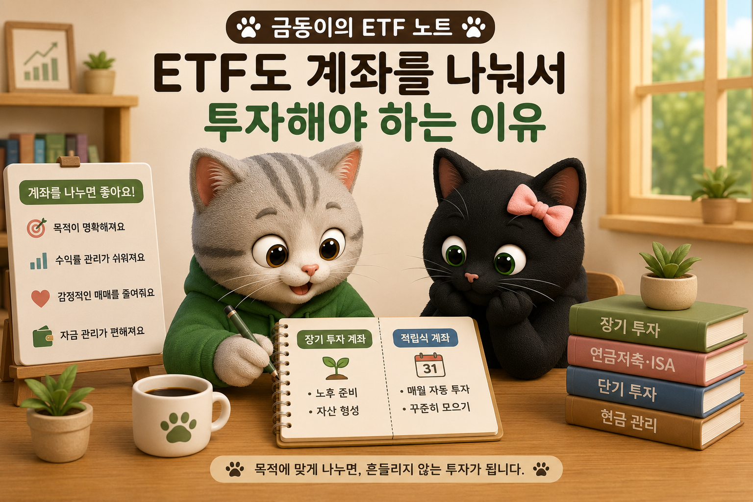 국내 주식ETF 계좌나눠서 투자 해야 하는이유