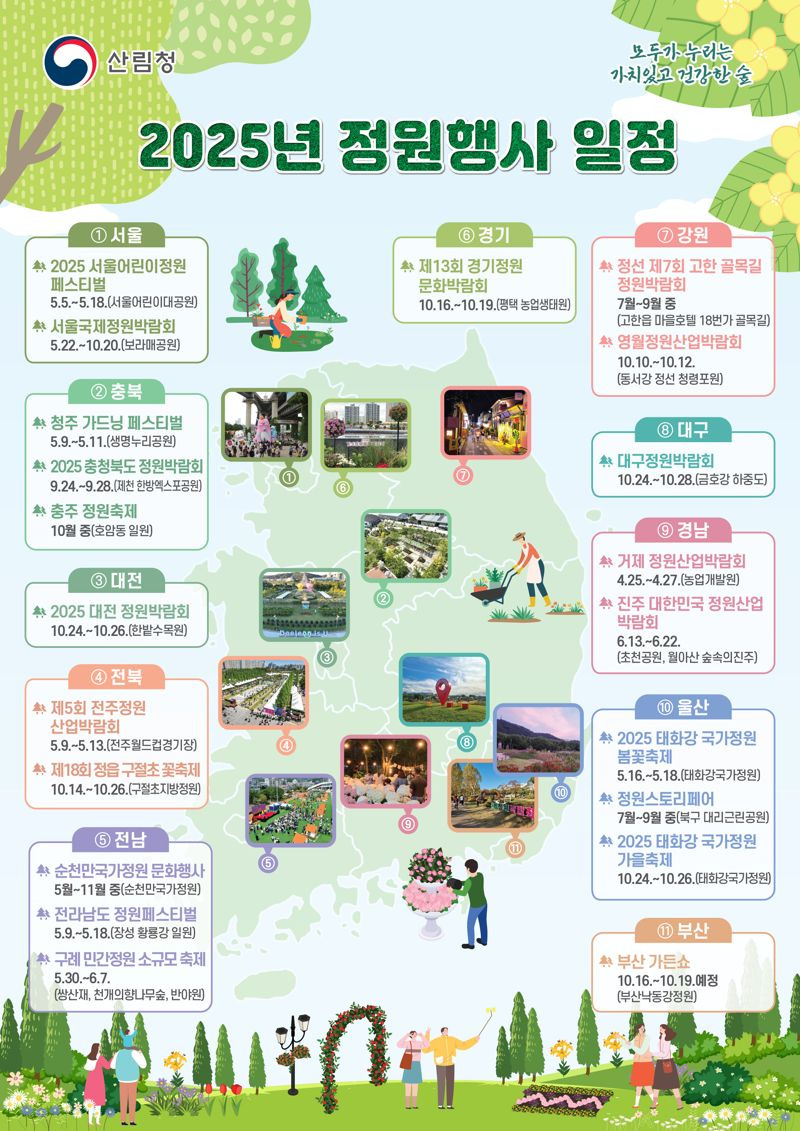 alt="2025년 정원행사 일정"