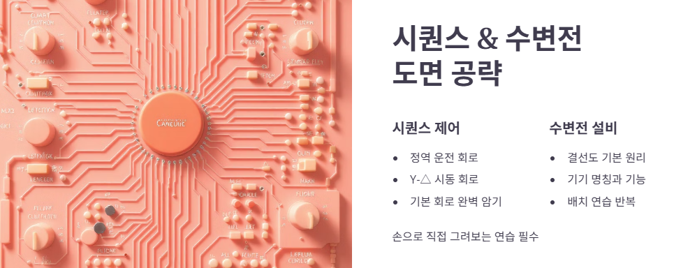 시퀀스/수변전 도면 공략입니다.