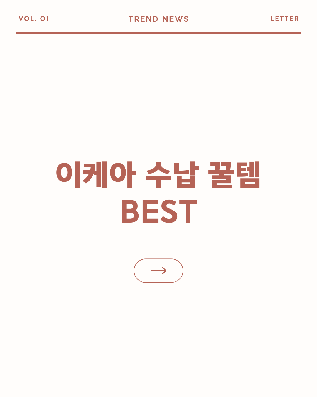 이케아 수납 꿀템 BEST