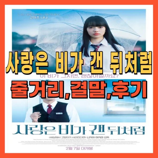 영화 사랑은 비가 갠 뒤처럼