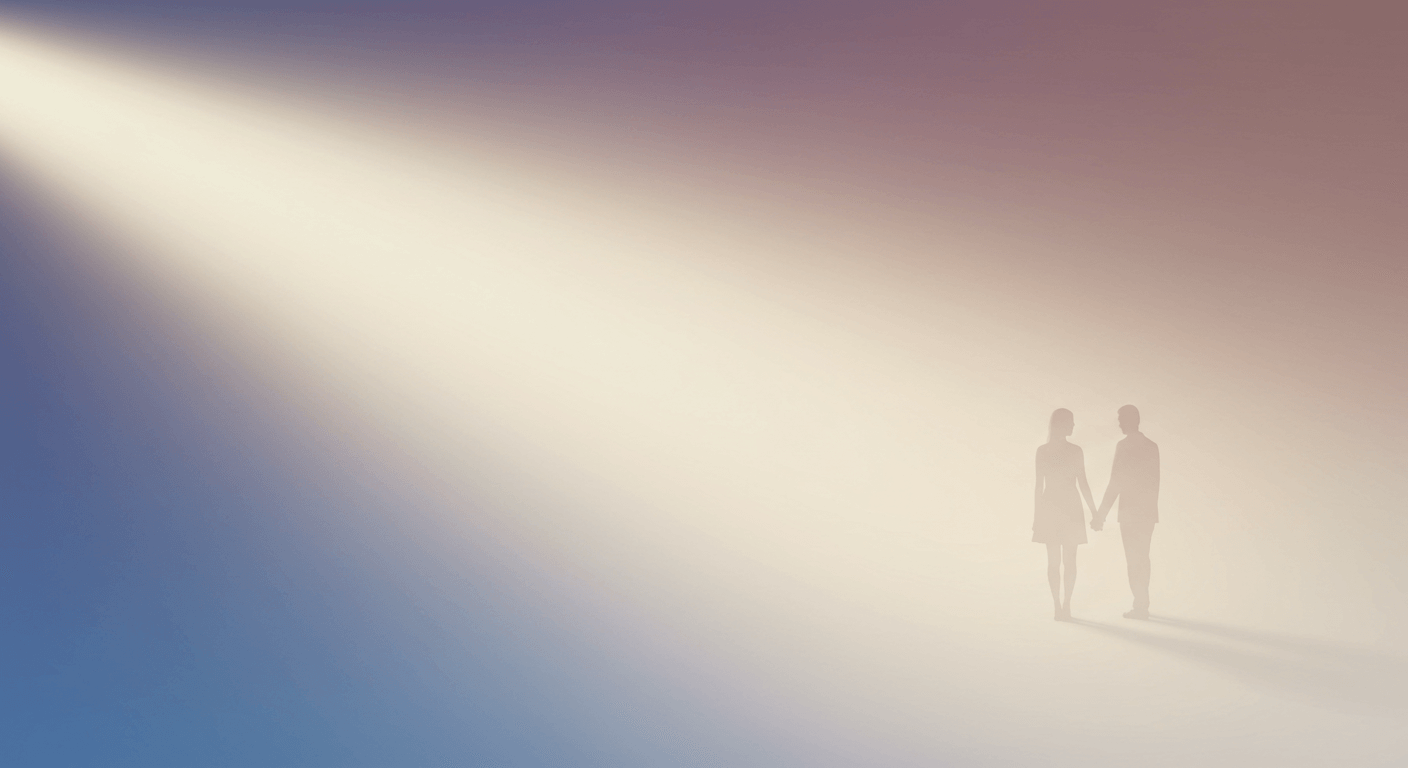 손잡고 걸어가는 연인