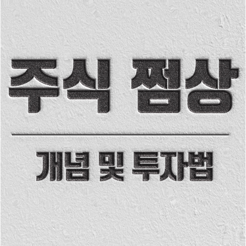 쩜상 뜻 쩜상뜻