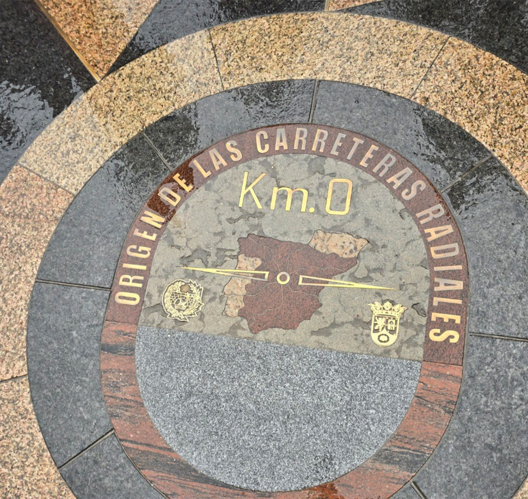 스페인 국토의 시작점 Km.0