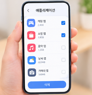 핸드폰 용량, 저장공간 부족 해결 방법, 사진부터 앱까지 깔끔하게 정리하기