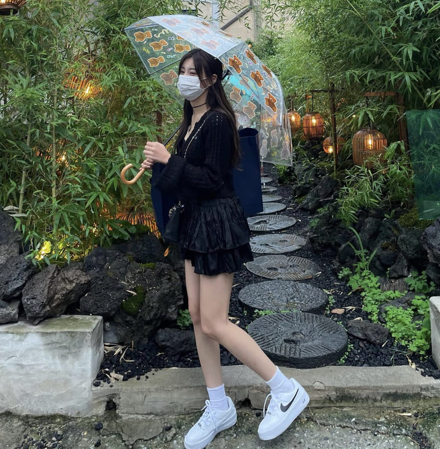 강혜원 사복 패션