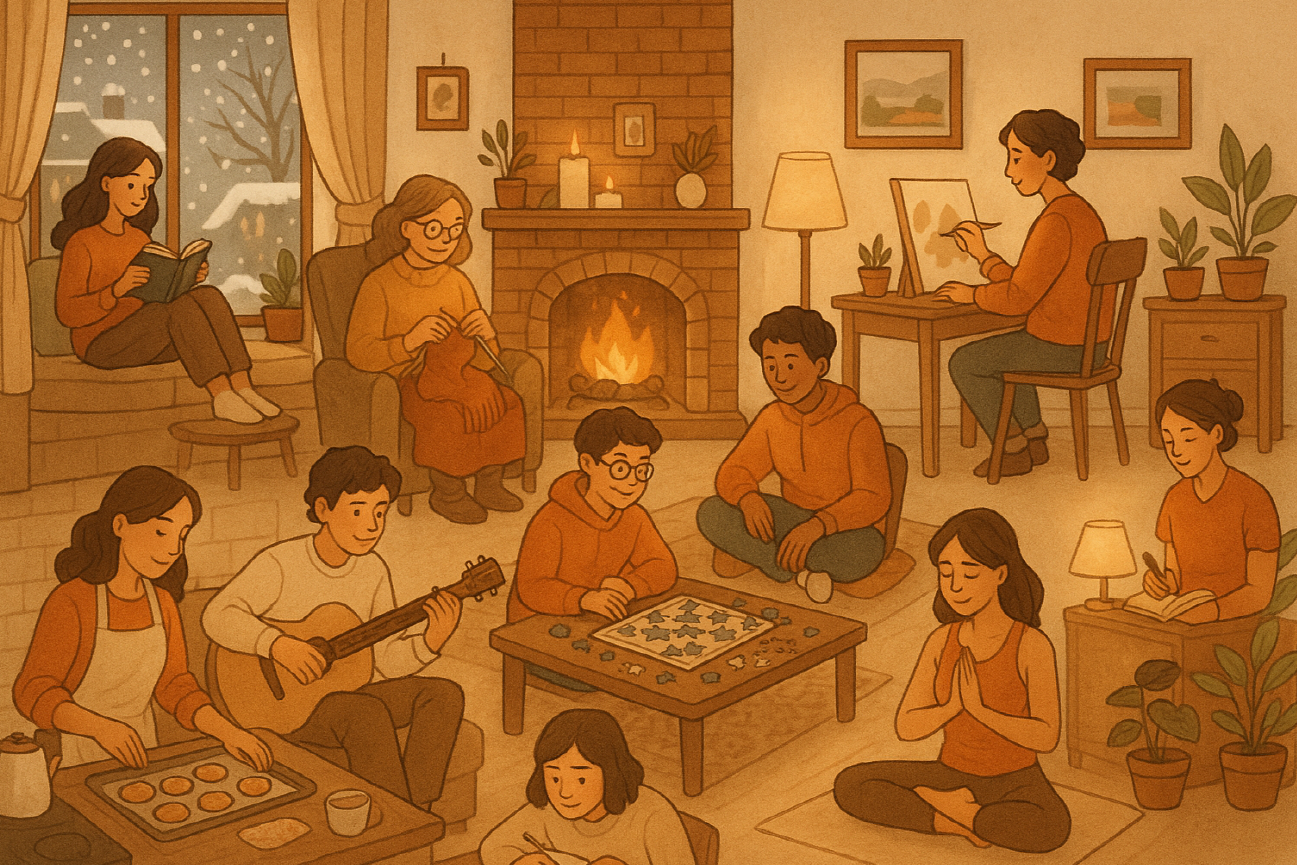 겨울철 실내에서 하기 좋은 취미활동 10가지 추천