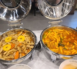 탕수육-떡볶이