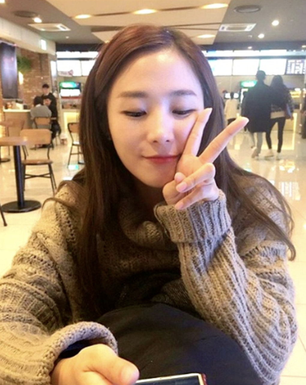 강다솜 셀카3