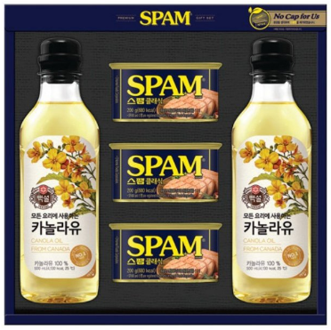 추석 선물세트 스팸 식용유