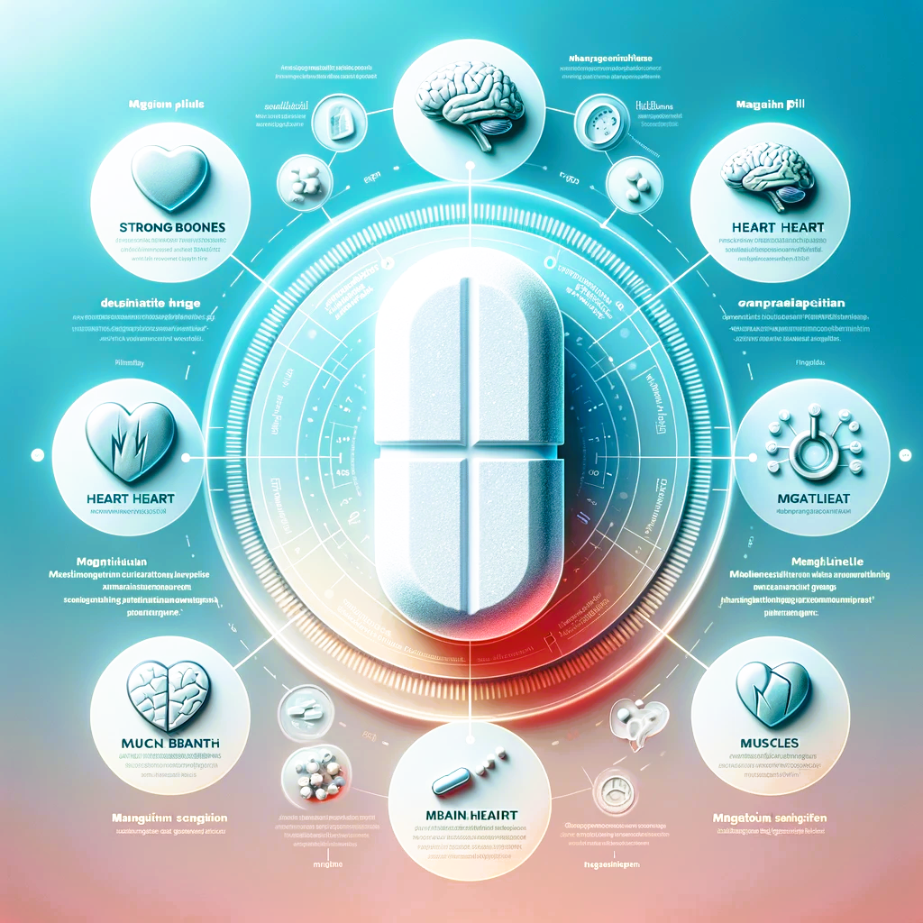 마그밀정 마그네슘 보충 건강 보조제