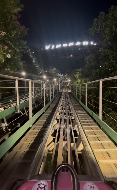 나트랑 빈원더스 알파인 코스터 야경