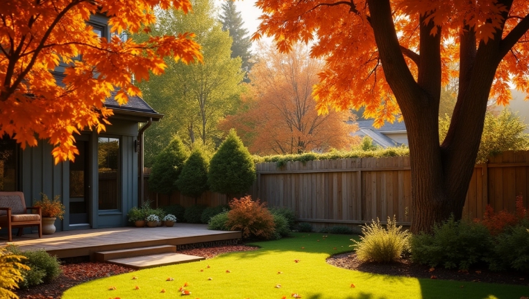 주택정원교목식재