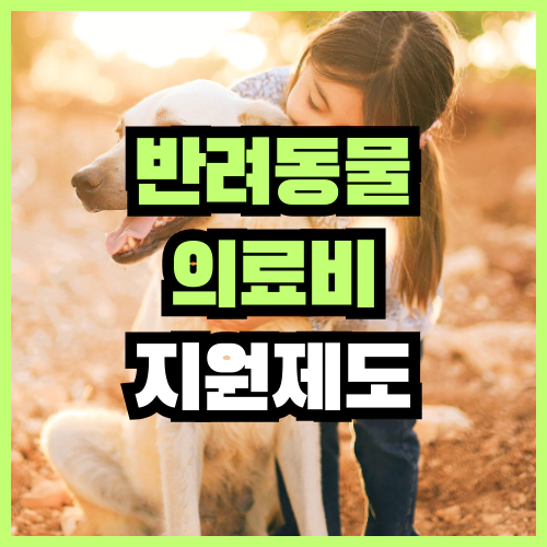 반려동물 의료비 지원