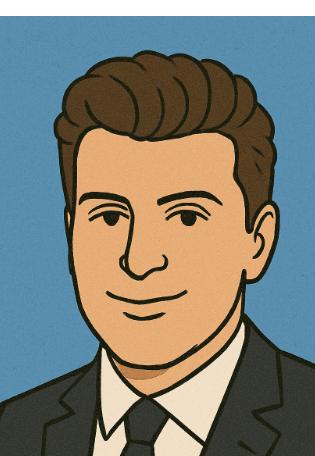 브라이언 체스키의 얼굴 그림