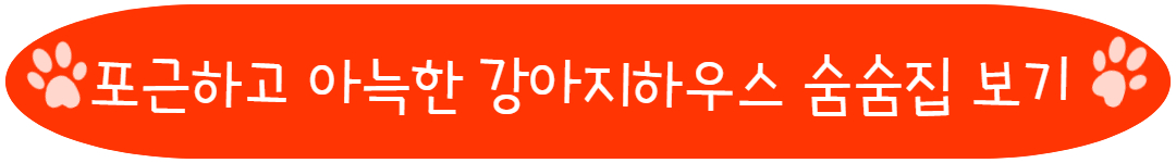 포근하고 아늑한 강아지하우스