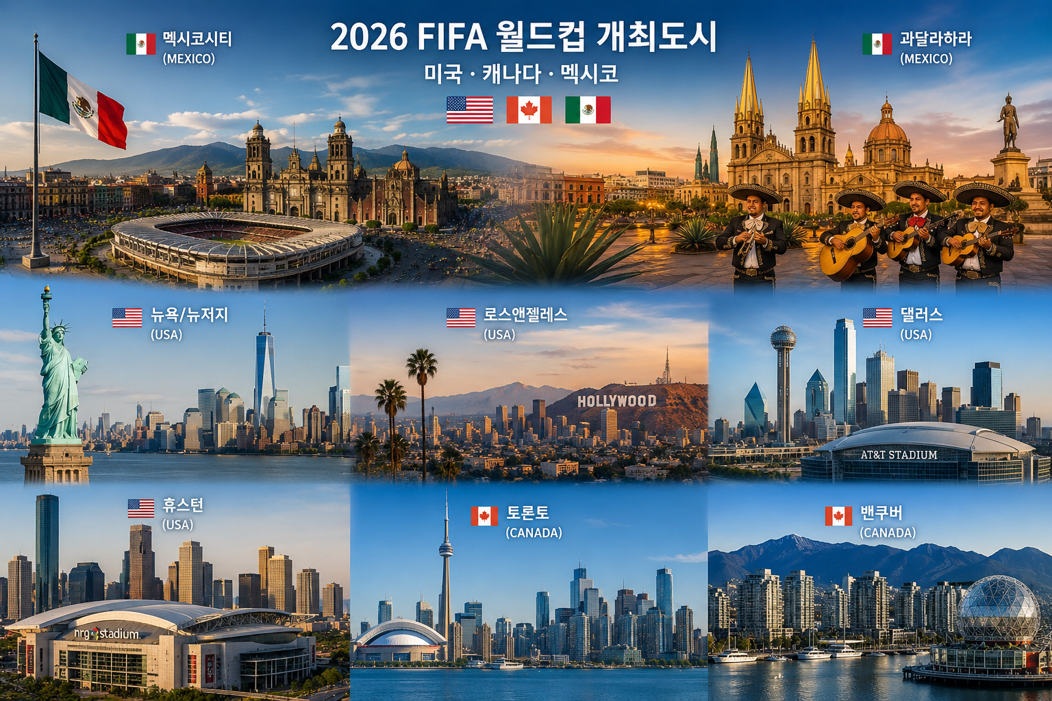 2026 FIFA 월드컵 개최도시