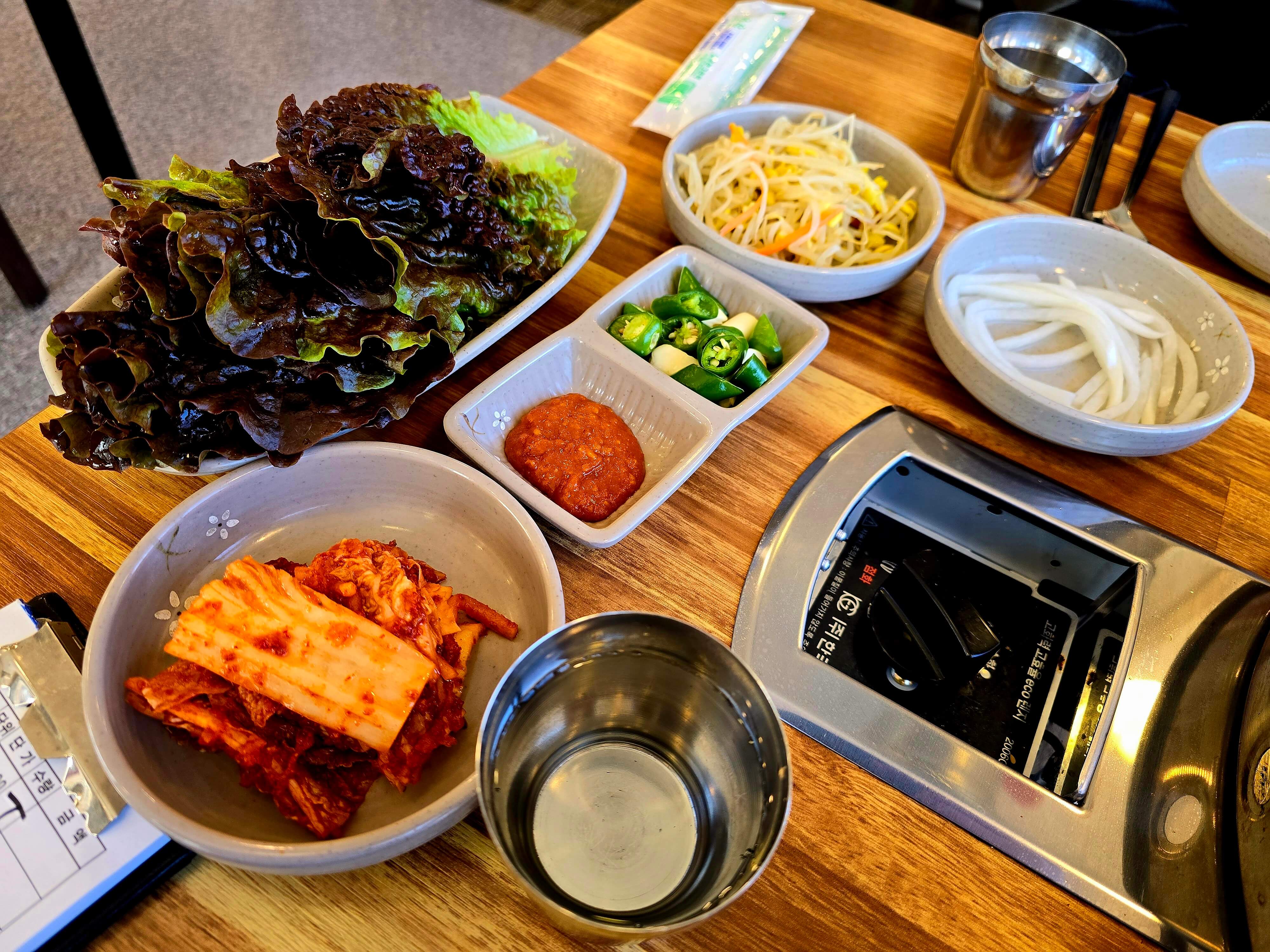 자연숯불닭갈비