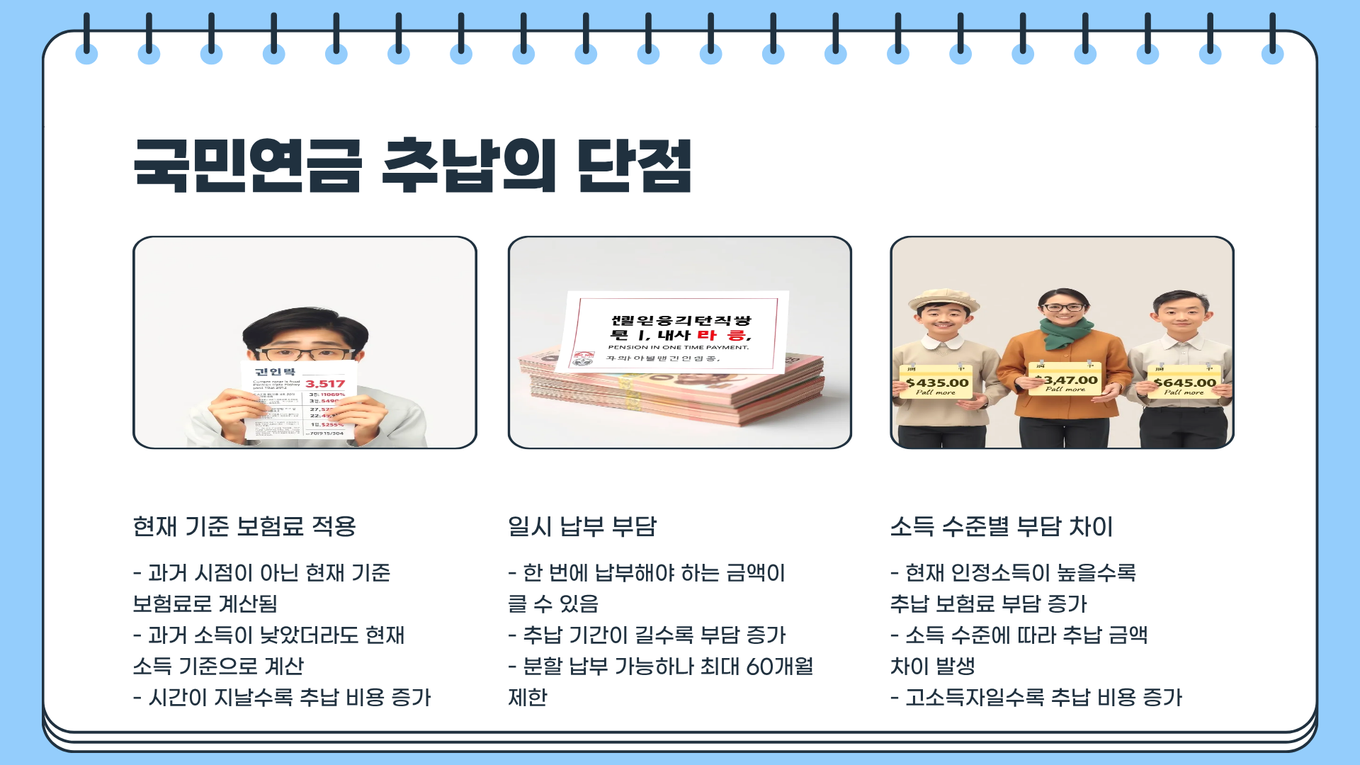 국민연금 추납제도 | 국민연금 추납 가능기간 | 국민연금 추납 신청방법 | 연말정산까지 총정리