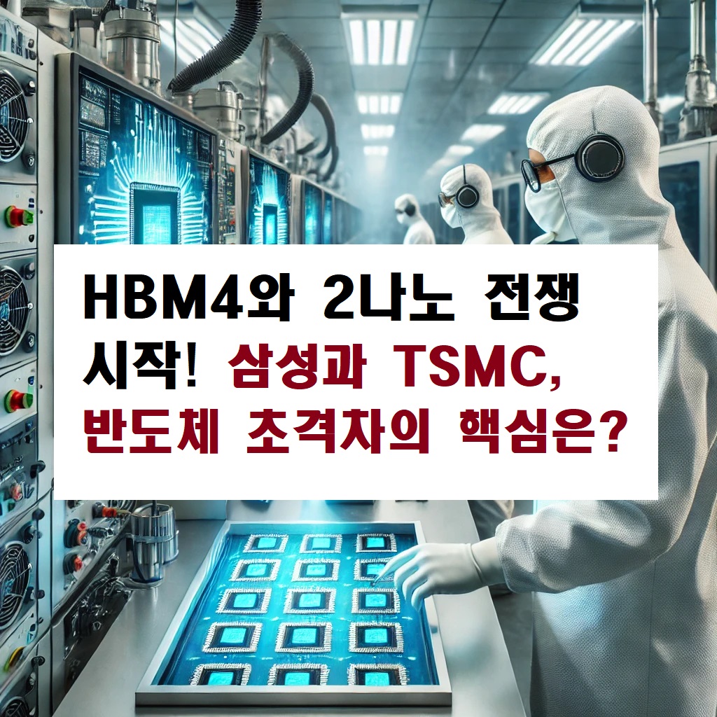HBM4와 2나노 전쟁 시작! 삼성과 TSMC, 반도체 초격차의 핵심은?