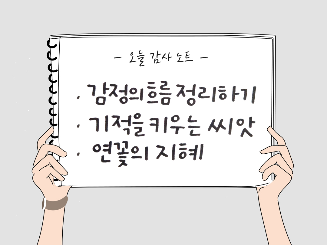 오늘 감사한 순간들, 일상 속 숨겨진 보물찾기