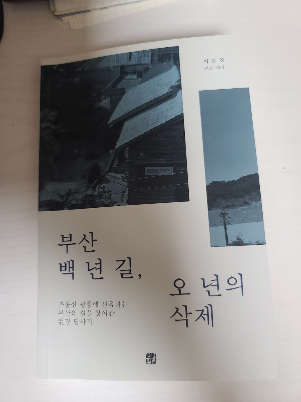 부산 백 년 길, 오 년의 삭제 책 표지