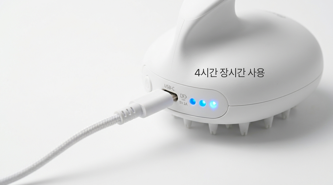 두피마사지기 고르는법 마사지 방식 회전 진동 비교