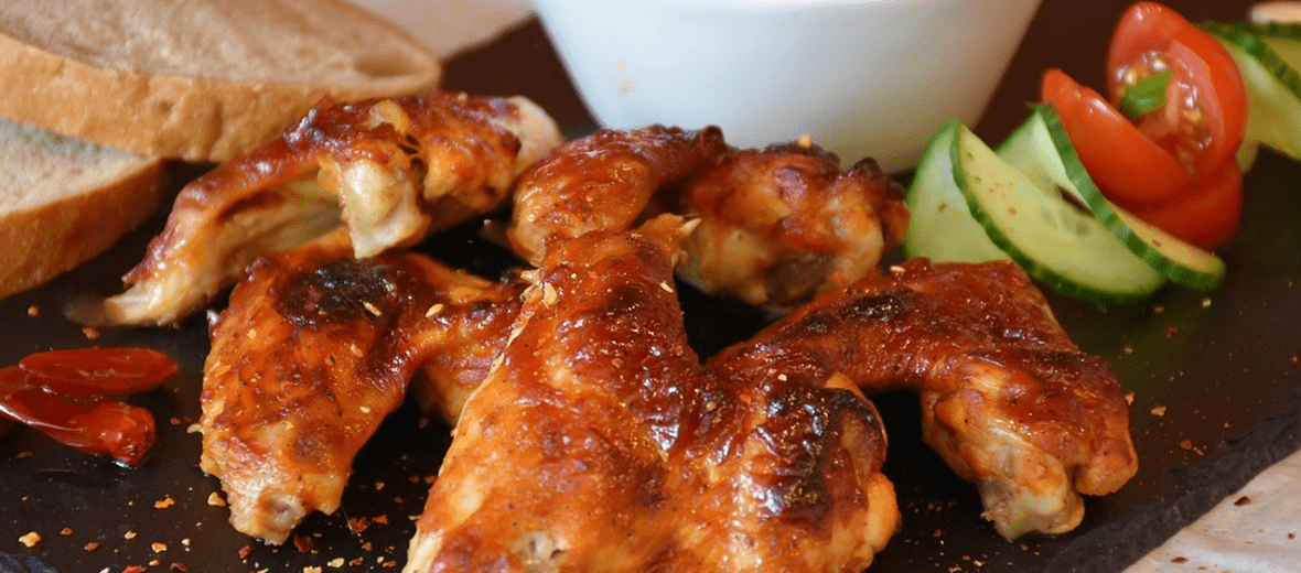 요리 되어 있는 닭고기