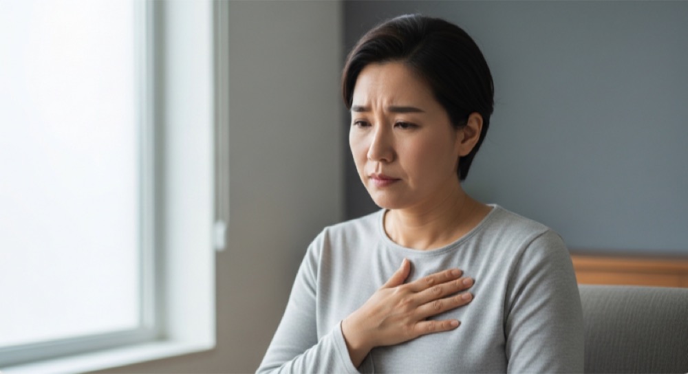 심근경색 초기 불편 신호