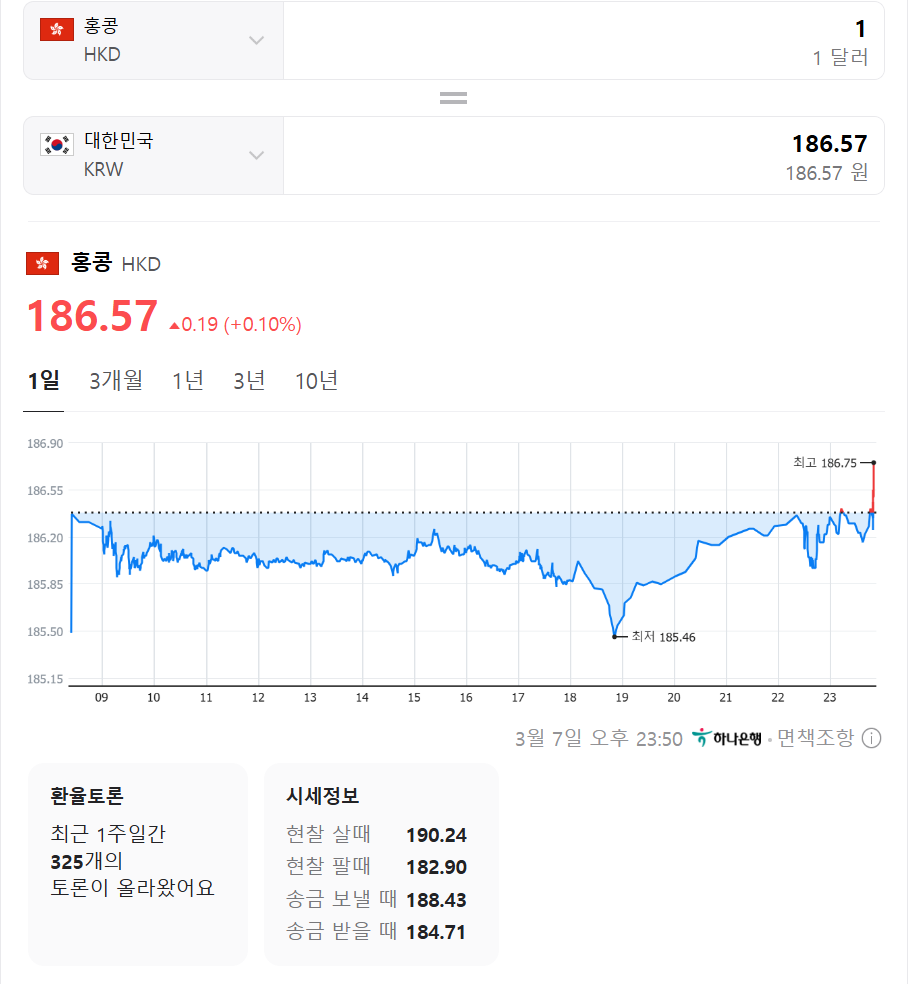 네이버 환율