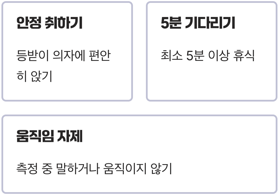 '병원 가기 전 5분'의 중요성