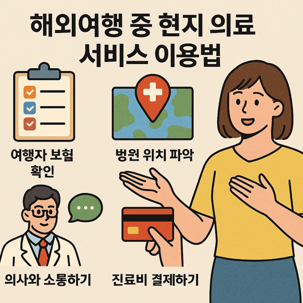 해외여행 중 현지 의료 서비스 이용법