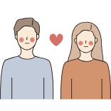 불안장애 초기 증상을 설명하는 감성적인 심리학 일러스트