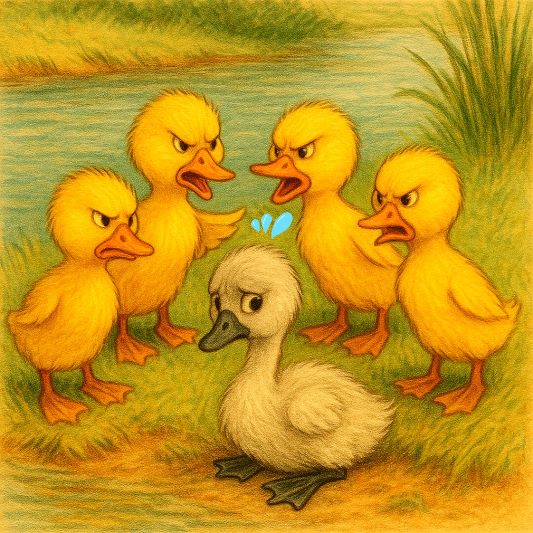 오리 형제들에게 따돌림 당하는 미운 오리 새끼
https://forest-of-violet.co.kr