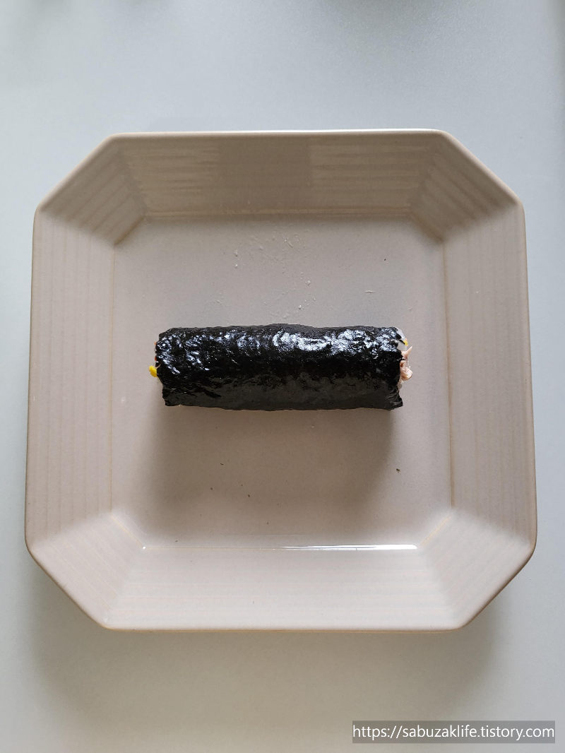 참치햄말이 미니 김밥 만들기 14