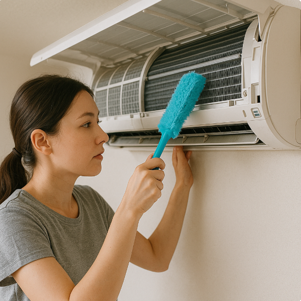 벽걸이 에어컨 셀프 청소법 